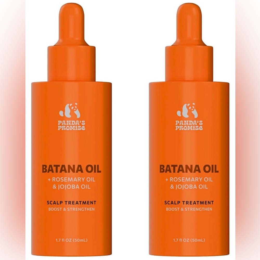 Batana Oil for Hair Growth with Rosemary Jojoba & Biotin Dry Scalp Treatment 2pk
